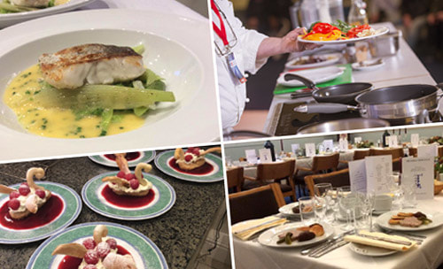 See photos of delicious meals prepared by private French chef Michel Lemoine